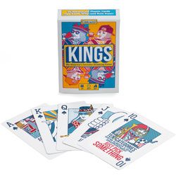 King's Drinking Game Plastic Playing Cards