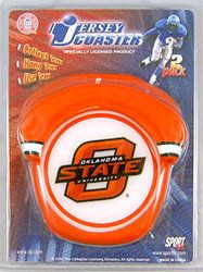 Oklahoma State Cowboys Jersey Coaster Set