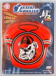 Georgia Bulldogs Jersey Coaster Set