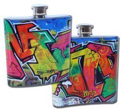 Fi Hi Graf City 6oz Flask - Galaxy Quest