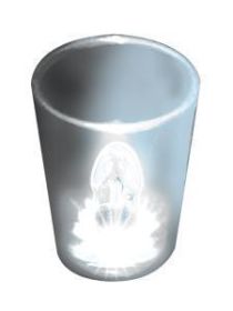 Light Up Shot Glass-Clear