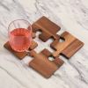 Puzzle Piece Coasters -s/4