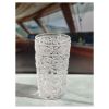 Designer Acrylic Paisley Clear Drinking Glasses Hi Ball Set of 4 (17oz), Premium Quality Unbreakable Stemless Acrylic Drinking Glasses for All Purpose