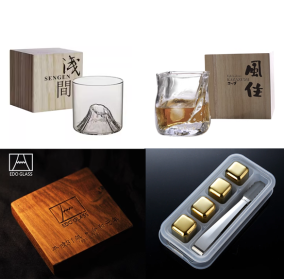 Glasses Sets With Ice Cube (Option: Set3)